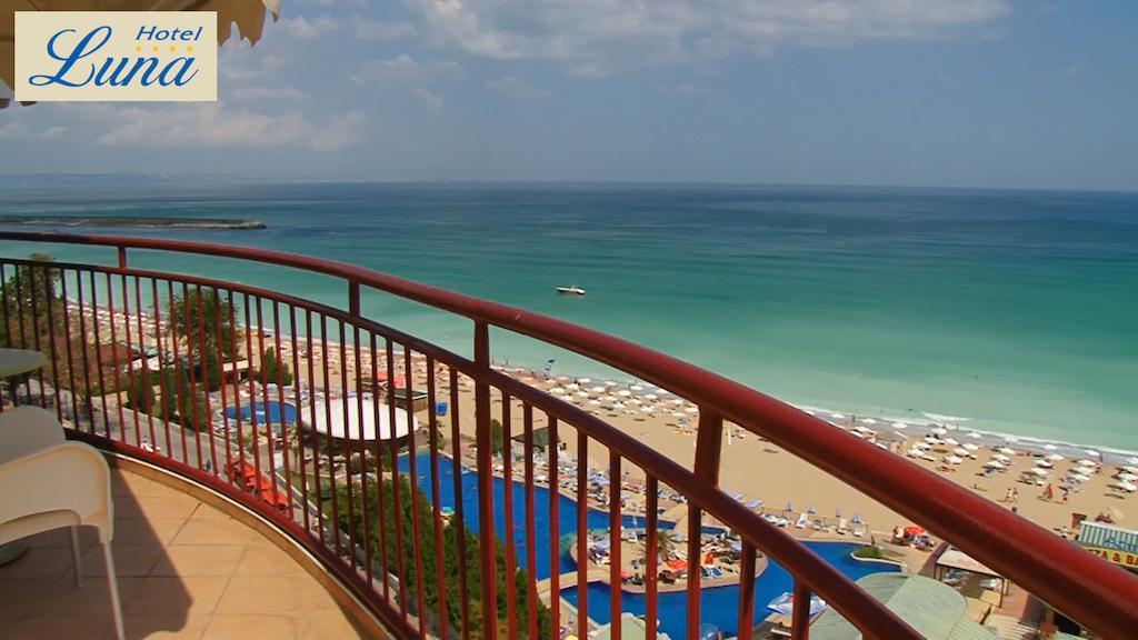 Luna Beach Hotel Golden Sands Exterior photo
